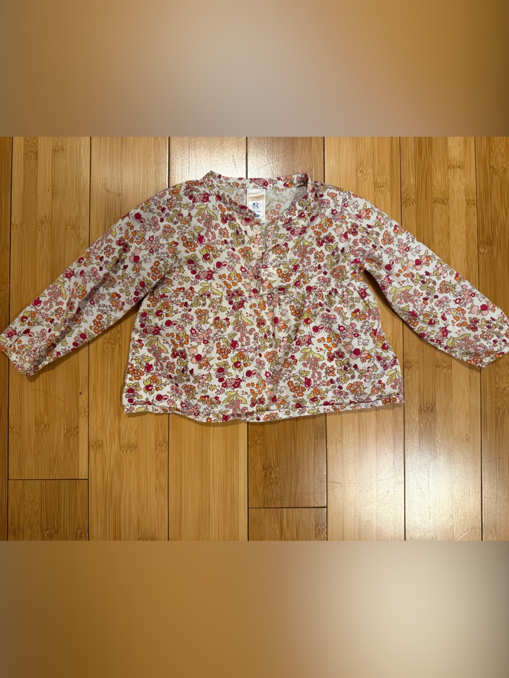 Vintage 2004 Old Navy baby girl floral tunic 12-18 mo Cottagecore